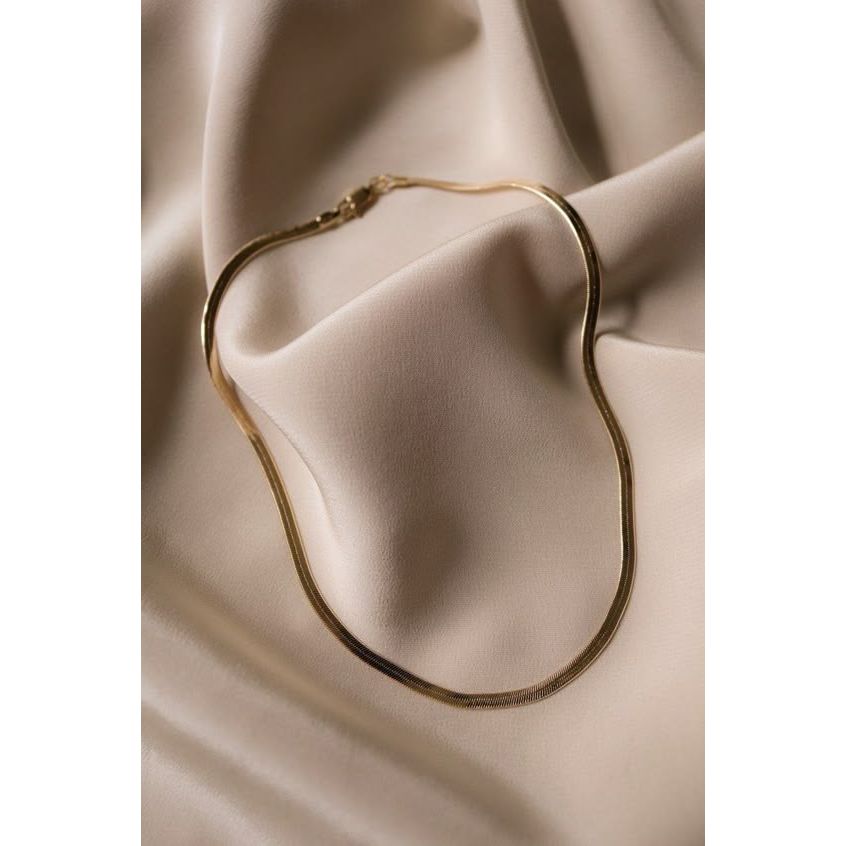 Snake Chain for Men – Stylish Gold Chain Necklace | Bold & Modern Men's Jewelry by Vow Bliss