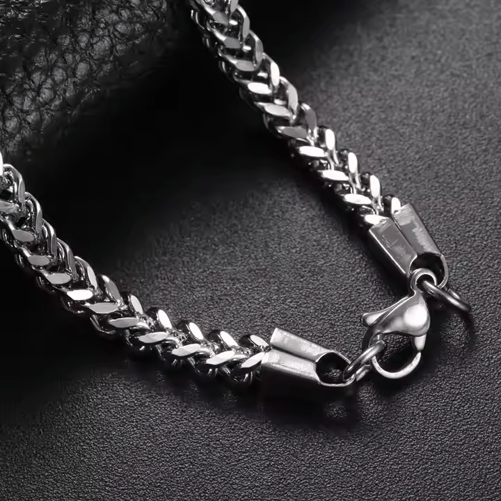 18K Gold Plated Stainless Steel Cuban Chain Bracelet for Men | Vow Bliss