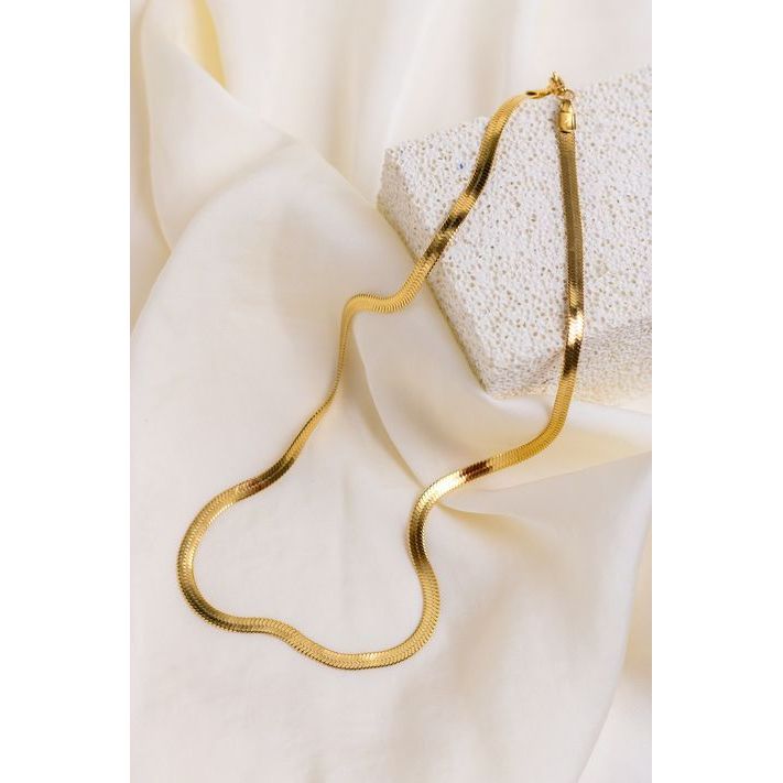 Snake Chain for Men – Stylish Gold Chain Necklace | Bold & Modern Men's Jewelry by Vow Bliss