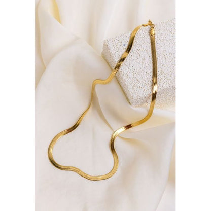 Snake Chain for Men – Stylish Gold Chain Necklace | Bold & Modern Men's Jewelry by Vow Bliss