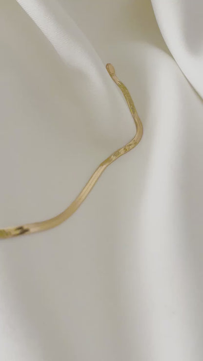 Snake Chain for Men – Stylish Gold Chain Necklace | Bold & Modern Men's Jewelry by Vow Bliss